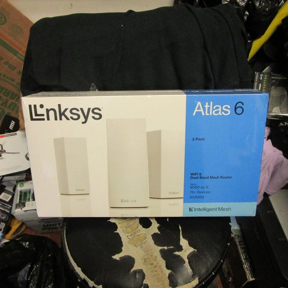 Linksys ATLAS 6 AX3000 Dual-Band WIFI 6 Mesh Router 3-Pack MX2003